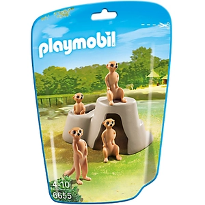 Comparateur de prix : Playmobil City Life 6655 Suricates avec rocher