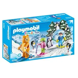Playmobil Family Fun 9282 Moniteur de ski avec enfants pas cher