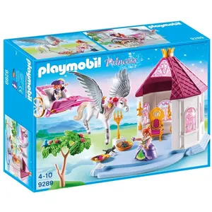 Playmobil 9289 Pavillon Du Roi Avec Cheval AilÃ© pas cher