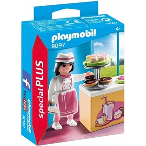 Playmobil Special Plus 9097 Pâtissière avec gâteaux pas cher