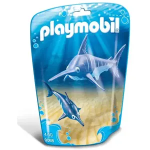 Playmobil 9068 Espadon et son petit pas cher