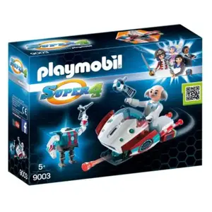 Playmobil Super4 9003 Sky Jet et Docteur X pas cher