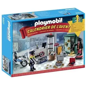 PLAYMOBIL 9007 CAL AVENT "POLICIER ET CAMBRIOLEUR" pas cher