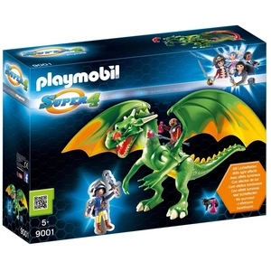 Playmobil Super4 9001 Dragon Médiévalia avec Alex pas cher