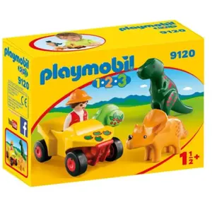 Playmobil 9120 - Explorateur Et Dinosaures pas cher