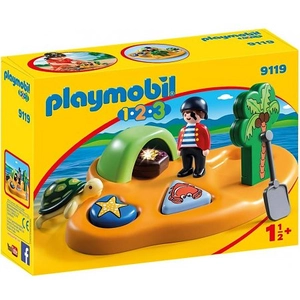 Comparateur de prix : Playmobil 1.2.3 9119 île de pirate