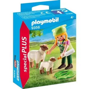 Playmobil Country Special Plus 9356 Fermière avec moutons pas cher
