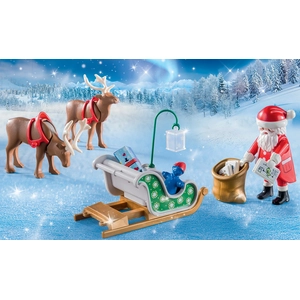 Playmobil Playmobil 9496 - Traineau Du Père Noël pas cher