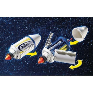 Playmobil Space 9490 Spationaute avec satellite et météorite pas cher