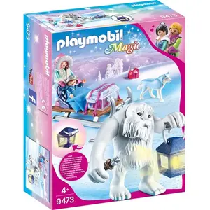 Playmobil Magic 9473 Yéti avec traineau pas cher