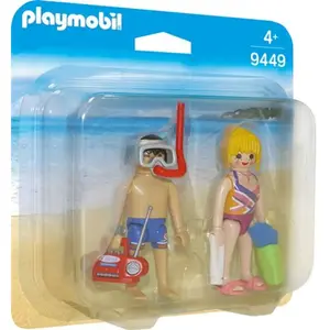 Playmobil 9449 Duo pack Couple de vacanciers pas cher