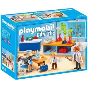 Playmobil City Life 9456 Classe de Physique Chimie pas cher