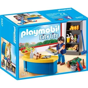 Playmobil City Life 9457 Surveillant avec boutique pas cher