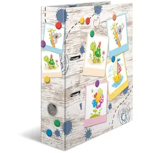 HERMA Motif classeur à levier A4 École maternelle, en carton robuste. pas cher