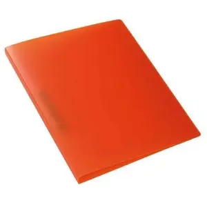 HERMA Classeurs á 2 anneaux A4 Translucide Orange, dos de 25 mm, Classeur souple en plastique, Avec compresseur pas cher