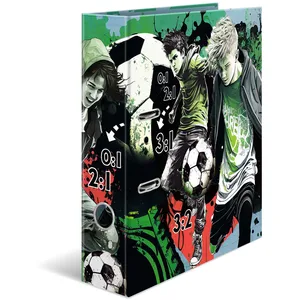 HERMA Classeur A4 Football 7 cm de large, pour enfant, avec motif sport, classeur coloré avec impression intérieure, pour garçons et filles pas cher