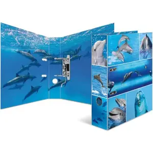HERMA Classeur à levier à motifs 'Animals', A4, dauphins pas cher