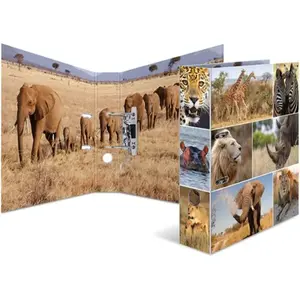HERMA Classeur à levier 'Animals', A4, animaux d'Afrique pas cher