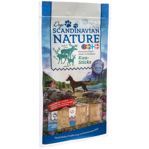 45g Scandinavian Nature Sticks, 3 sortes de friandises pour chiens Wild Mix pas cher