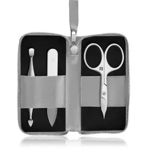 Zwilling Maniküre Pediküre Set 3tlg. mit Kombi-Nagelschere, vegan, grau Nagelverzorgingsset pas cher
