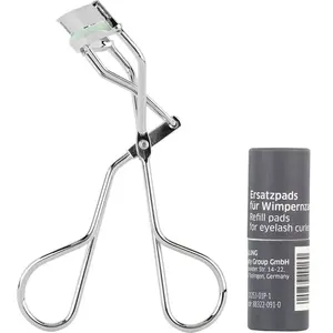ZWILLING Recourbe-cils (pour toutes les formes d'yeux, coussinets arrondis en silicone pour éviter la casse des cils, avec 3 tampons de rechange), qualité supérieure, argent pas cher