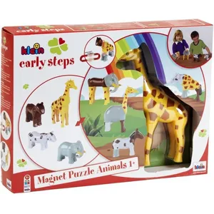 Animaux magnétiques - KLEIN - 0065 - 4 grands animaux Funny Puzzle, bo... pas cher