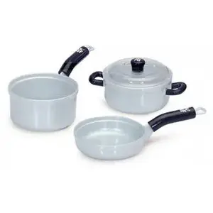 Klein - 9435 - jeu d'imitation - poêle et casseroles wmf, 3 pièces pas cher