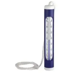 Thermomètre de piscine et de bassin TFA 40.2004 bleu-blanc
