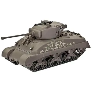 1:72 Revell 63290 Sherman M4A1 Tank - Model Set Plastic Modelbouwpakke... pas cher