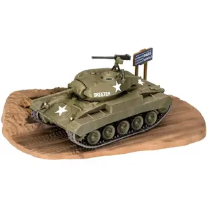 1:76 Revell 63323 M24 Chaffee Tank - Model Set Plastic Modelbouwpakket pas cher