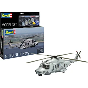 Revell Modelbouwpakket Militaire voertuigen - 63784 NHI NH90 NFH Navy - Europese Maritieme Helikopter - Model Set Plastic - 1:72 - Modelbouw pas cher