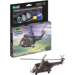 Revell Modelbouwpakket Militaire voertuigen - 63746 Westland Puma HC.1 - Britse Helikopter - Model Set Plastic - 1:144 - Modelbouw pas cher