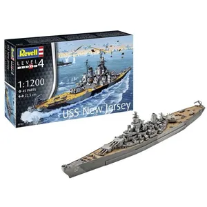 Revell Modelbouwpakket Schepen - 75183 USS New Jersey - BB-62 - Iowa-k... pas cher