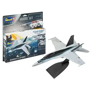 Revell Bouwset Vliegtuig F/a-18 Hornet 22,3 Cm 14-delig pas cher
