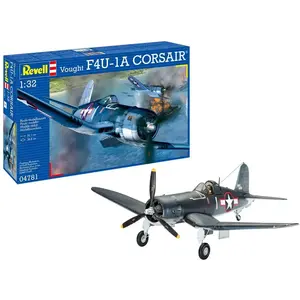 Revell Modelbouwpakket Vliegtuigen - 64781 Vought F4U-1A CORSAIR - Propeller Vliegtuig - Model Set Plastic - 1:32 - Modelbouw