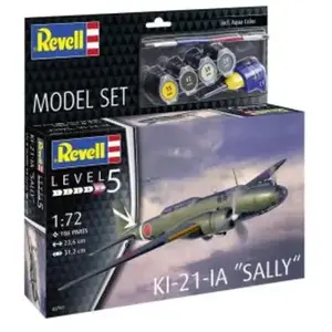 1:72 Revell 63797 Mitsubishi Ki-21-la "Sally" - Model Set Plastic Modelbouwpakket pas cher