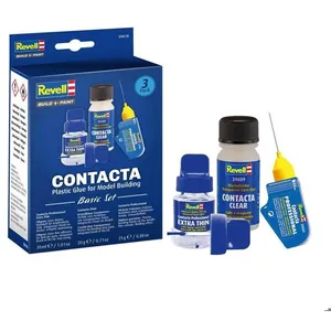 Revell Hobbylijm - 39618 Contacta Lijm Basic Set voor Modelbouw - 39600 Extra Thin - 39604 Professional - 39609 Clear Lijm pas cher