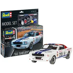 1:24 Revell 67716 1965 Shelby GT 350 R Auto - Model Set Plastic Modelb... pas cher