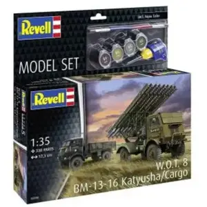 1:35 Revell 63338 Fordson - BM-13-16 op WOT8 Katyusha/Cargo - Militair...