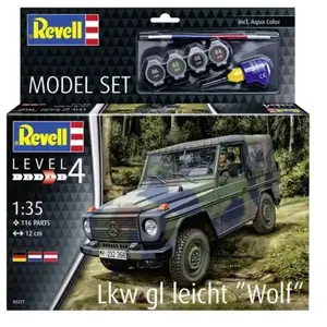 1:35 Revell 63277 Mercedes-Benz LKW gl leicht "Wolf" - Militaire Auto ... pas cher