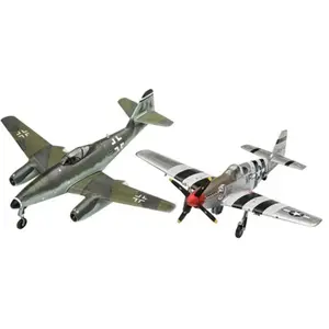 Revell Maquettes Revell Maquettes Avions Set Combat Me262 & P-51b-Revell pas cher