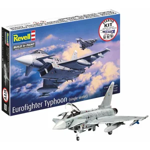 Revell Modelbouwpakket Starter Kit Eurofighter Typhoon (single seater) 1:144 - 63dlg. pas cher