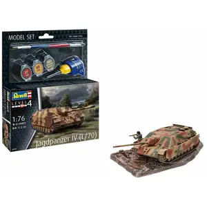 1:76 Revell 63359 Jagdpanzer IV (L/70) Tank - Model Set Plastic Modelb... pas cher