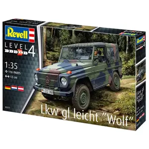 1:35 Revell 03277 LKW gl leicht "Wolf" Plastic Modelbouwpakket pas cher