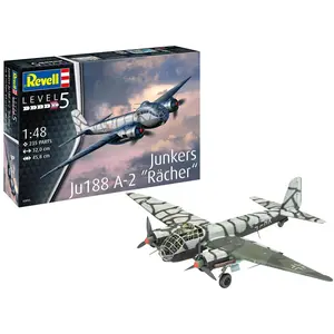 1:48 Revell 03855 Junkers Ju188 A-2 "Rächer" Plastic Modelbouwpakket