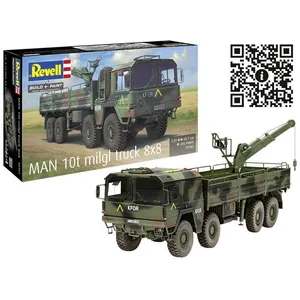 Revell Maquettes Véhicules Militaire : MAN 10t milgl truck 8x8 pas cher