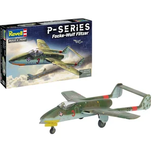 Revell Modelbouwpakket Vliegtuigen - 03761 Focke-Wulf TL Jäger Flitzer WWII - P-series - Duits Straaljager Plastic - 1:72 - Modelbouw pas cher