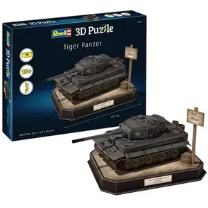 TIGER I - Puzzle 3D Tank Revell allemand pas cher