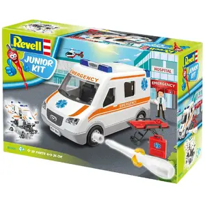 Maquette Ambulance Revell Junior Kit pas cher