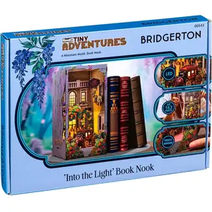 Maquette Book Nook Revell Tiny Adventures Bridgerton Into the light